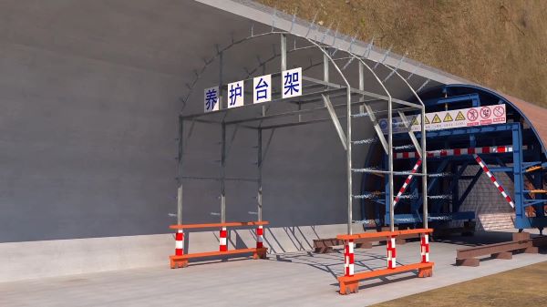 西林区隧道施工动画制作公司 - 隧道施工工艺和施工方法 - 隧道施工汇报动画视频 - bim 工程施工动画